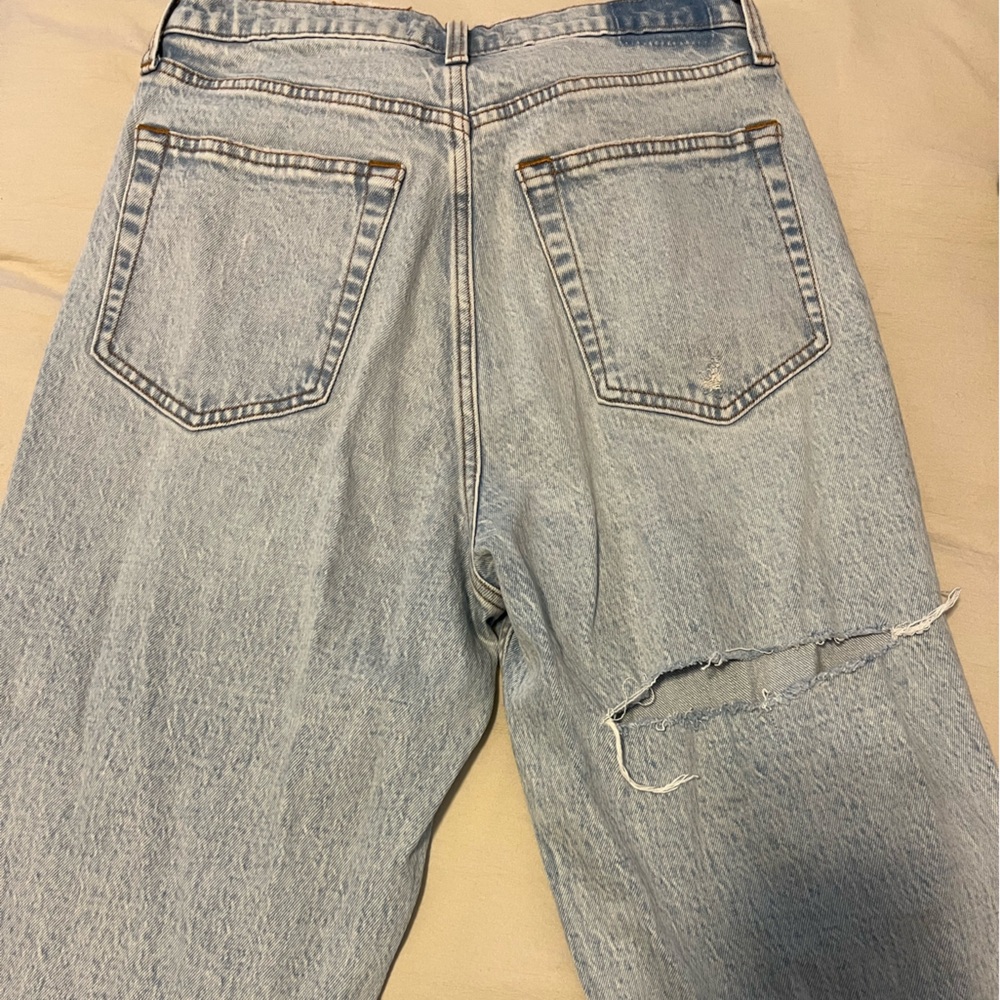Abercrombie 90s straight ultra highs high rise